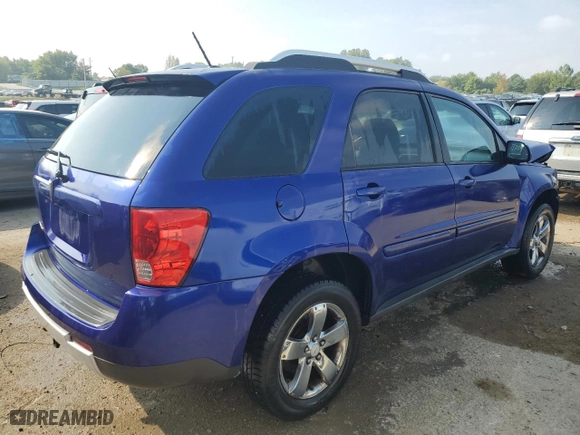 2007 Pontiac Torrent with VIN 2CKDL63F676002440, listed as a Copart auction lot 67177573 with 177,054 mi miles and Salvage Title. Bid and sale history available at carsss.com. Image 3.
