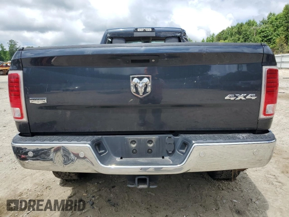 2018 Ram 2500 Laramie with VIN 3C6UR5KL0JG409826, listed as a Copart auction lot 59478665 with 262,261 mi miles and Salvage title. Bid and sale history available at DreamBid. Image 6.