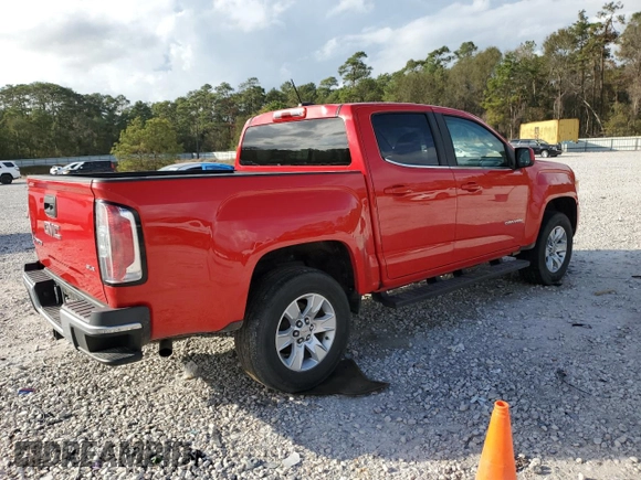 2015 GMC Canyon 2WD SLE with VIN 1GTG5BE32F1137751, listed as a Copart auction lot 86610814 with 163,444 mi miles and Salvage Title. Bid and sale history available at carsss.com. Image 3.