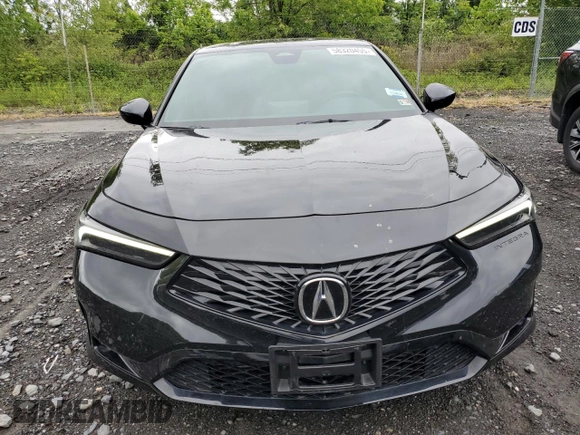 2024 Acura Integra w/A-Spec Package with VIN 19UDE4H32RA009848, listed as a Copart auction lot 58320455 with 10,695 mi miles and Salvage title. Bid and sale history available at DreamBid. Image 5.
