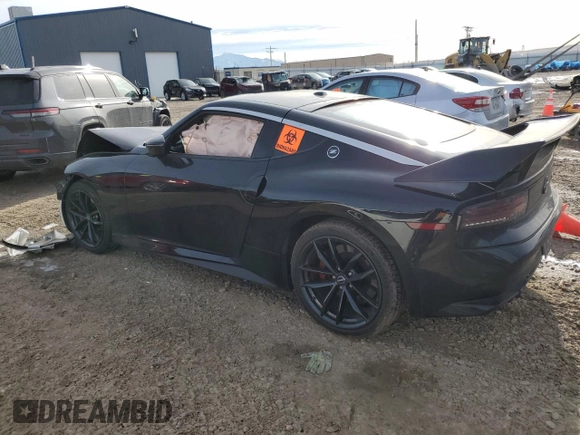 2023 Nissan Z Performance with VIN JN1BZ4BH6PM311169, listed as a Copart auction lot 87867905 with 27,203 mi miles and Salvage title. Bid and sale history available at DreamBid. Image 2.
