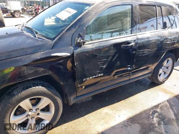 2016 Jeep Compass High Altitude Edition with VIN 1C4NJDEB9GD757325, listed as a IAAI auction lot 41854862 with 165,619 mi miles. Bid and sale history available at carsss.com. Image 6.