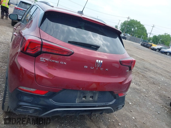 2024 Buick Encore GX Sport Touring with VIN KL4AMESL3RB215185, listed as a IAAI auction lot 42483206 with 13,981 mi miles and . Bid and sale history available at DreamBid. Image 16.