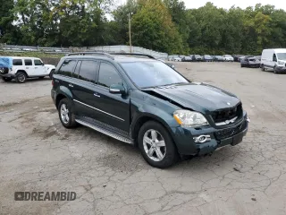 2008 Mercedes-Benz GL-Class 4.6L with VIN 4JGBF71E98A365160, listed as a Copart auction lot 72470384 with 167,332 mi miles and Salvage Title. Bid and sale history available at carsss.com. Image 4.