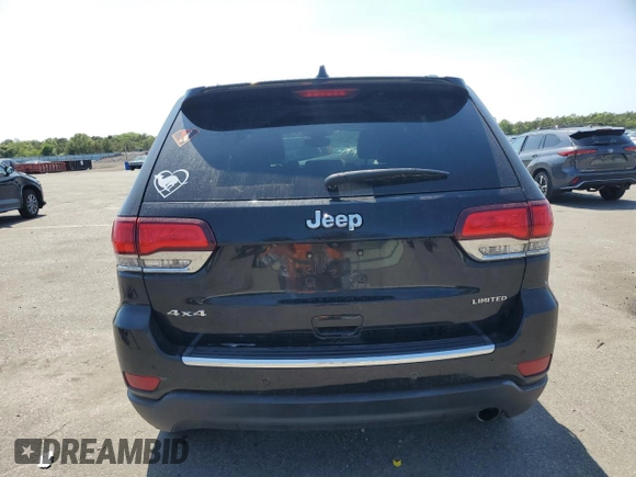 2020 Jeep Grand Cherokee Limited with VIN 1C4RJFBG7LC150224, listed as a Copart auction lot 59546425 with 51,296 mi miles and Salvage title. Bid and sale history available at DreamBid. Image 6.