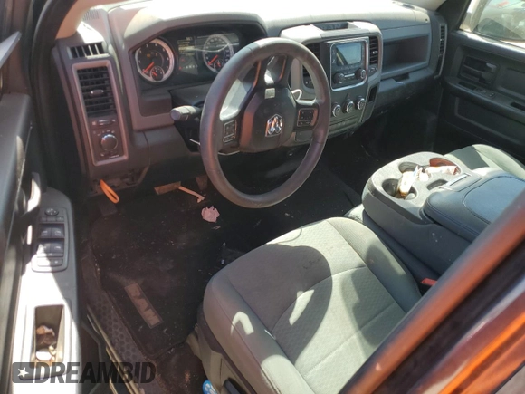 2020 Ram 1500 Tradesman with VIN 1C6RR6FG6LS127159, listed as a Copart auction lot 52411415 with 131,659 mi miles and Salvage title. Bid and sale history available at DreamBid. Image 8.