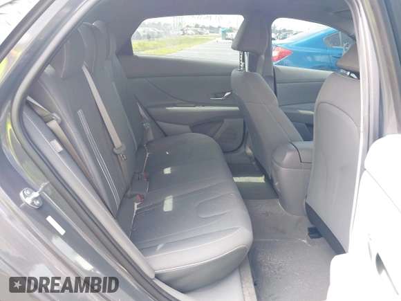 2024 Hyundai Elantra SEL with VIN KMHLM4DG6RU802179, listed as a IAAI auction lot 42432744 with 8,978 mi miles and . Bid and sale history available at DreamBid. Image 8.