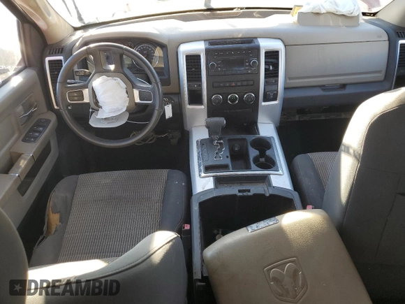 2010 Dodge 1500 SLT with VIN 1D7RB1GT5AS111825, listed as a Copart auction lot 46665345 with 175,885 mi miles and Salvage Title. Bid and sale history available at carsss.com. Image 8.