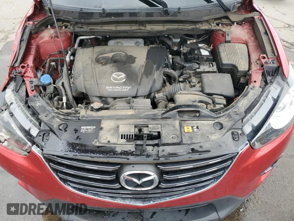 2016 Mazda CX-5 Touring with VIN JM3KE4CYXG0680266, listed as a Copart auction lot 55215755 with Not Provided miles and Non Repairable. Bid and sale history available at carsss.com. Image 12.