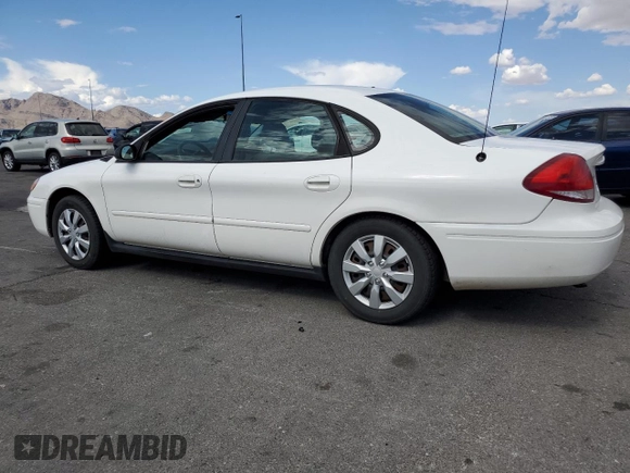 2006 Ford Taurus SE с VIN 1FAFP53U96A187491, выставлен на аукционе Copart как лот 55109005 с пробегом 121 856 миль миль и Списание • Salvage title. История ставок и продаж доступна на DreamBid. Изображение 2.