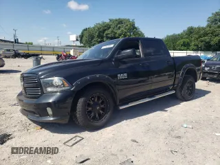 2016 Ram 1500 Sport with VIN 1C6RR7MT1GS352195, listed as a Copart auction lot 62453985 with 147,294 mi miles and Salvage title. Bid and sale history available at DreamBid. Image 1.