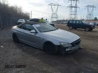2012 BMW 6 Series 650i with VIN WBALZ3C50CDL71780, listed as a IAAI auction lot 41489960 with 89,295 mi miles. Bid and sale history available at carsss.com. Image 1.