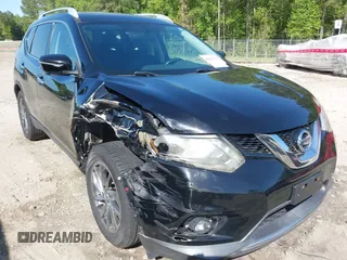 2014 Nissan Rogue S with VIN 5N1AT2MV7EC824253, listed as a IAAI auction lot 42055710 with 114,147 mi miles. Bid and sale history available at carsss.com. Image 1.