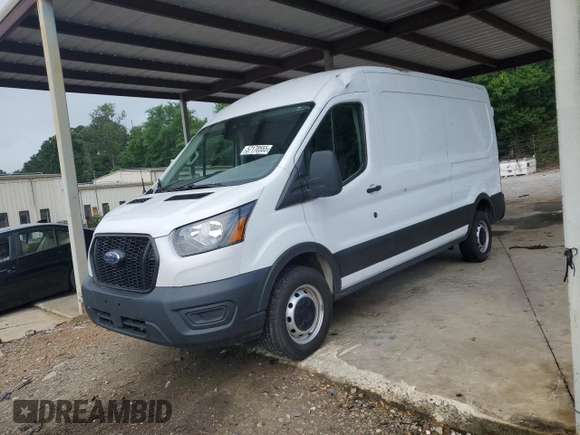 2022 Ford Transit Cargo with VIN 1FTBR1C8XNKA05854, listed as a Copart auction lot 57170555 with 119,996 mi miles and Salvage title. Bid and sale history available at DreamBid. Image 1.