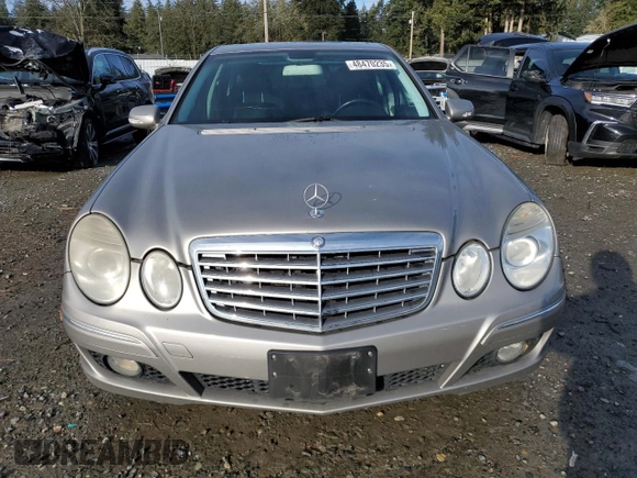 2007 Mercedes-Benz E-Class Sport 5.5L with VIN WDBUF72X27A992020, listed as a Copart auction lot 48470235 with 184,579 mi miles and Clean Title. Bid and sale history available at carsss.com. Image 5.