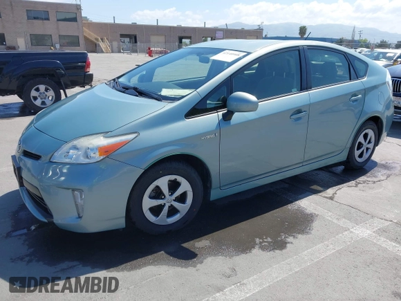 2015 Toyota Prius Four with VIN JTDKN3DU2F1933037, listed as a IAAI auction lot 42140908 with 85,032 mi miles. Bid and sale history available at carsss.com. Image 2.