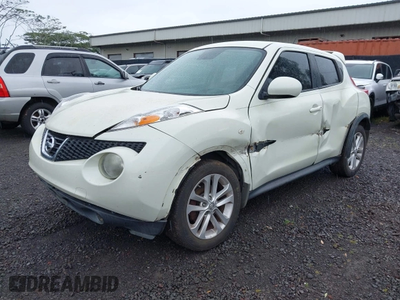 2011 Nissan Juke SL with VIN JN8AF5MR5BT009985, listed as a IAAI auction lot 41469296 with 128,572 mi miles. Bid and sale history available at carsss.com. Image 2.