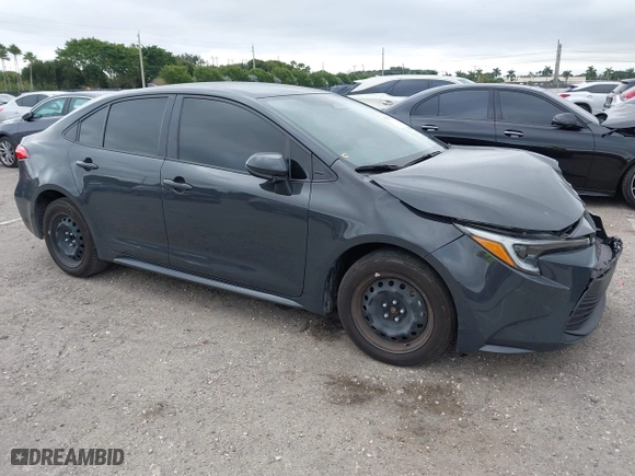 2024 Toyota Corolla Hybrid LE with VIN JTDBCMFE5R3040628, listed as a IAAI auction lot 41217514 with 41,927 mi miles. Bid and sale history available at carsss.com. Image 1.