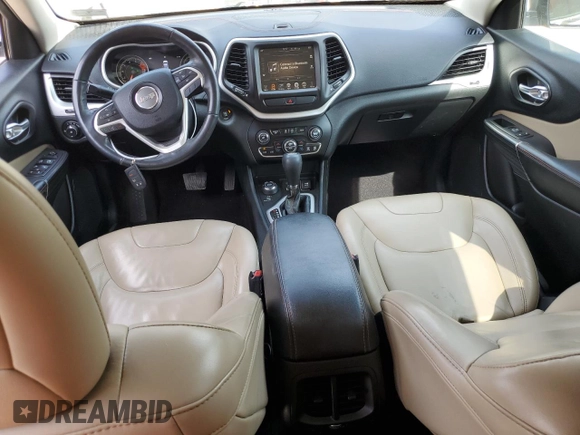 2016 Jeep Cherokee Limited with VIN 1C4PJMDS0GW240560, listed as a Copart auction lot 51577555 with 157,693 mi miles and Salvage Title. Bid and sale history available at DreamBid. Image 8.