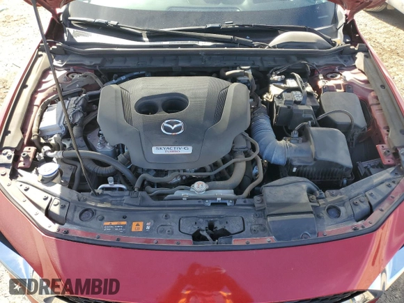 2021 Mazda 3 2.5 Turbo with VIN JM1BPBAY3M1313001, listed as a Copart auction lot 84344604 with 35,734 mi miles and Salvage Title. Bid and sale history available at DreamBid. Image 11.