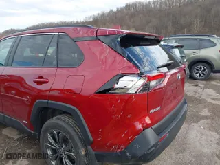 2024 Toyota RAV4 Hybrid XLE Premium with VIN 2T3B6RFVXRW081001, listed as a IAAI auction lot 41609536 with 741 mi miles. Bid and sale history available at carsss.com. Image 6.