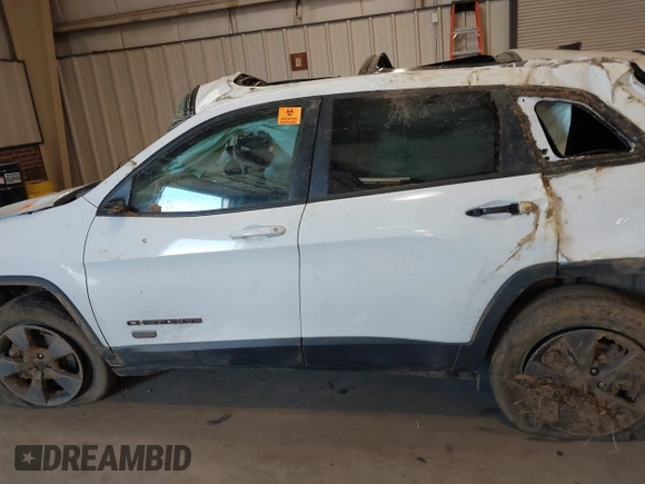 2016 Jeep Cherokee Latitude with VIN 1C4PJMCS1GW314036, listed as a IAAI auction lot 41303805 with 121,551 mi miles. Bid and sale history available at carsss.com. Image 14.
