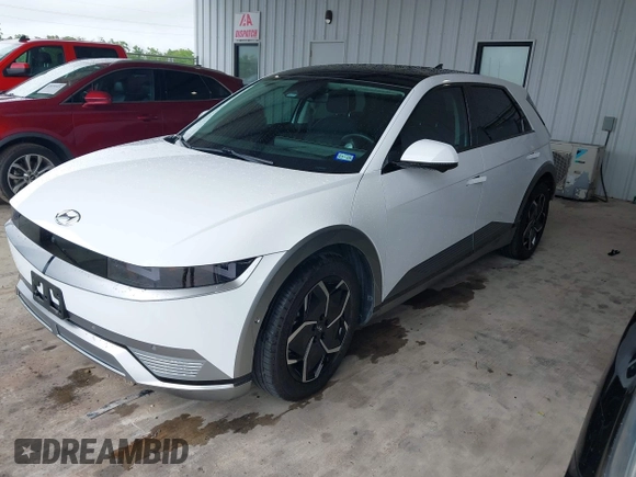 2023 Hyundai Ioniq 5 Limited with VIN KM8KR4AE1PU232864, listed as a IAAI auction lot 42108677 with 12,783 mi miles and . Bid and sale history available at DreamBid. Image 2.