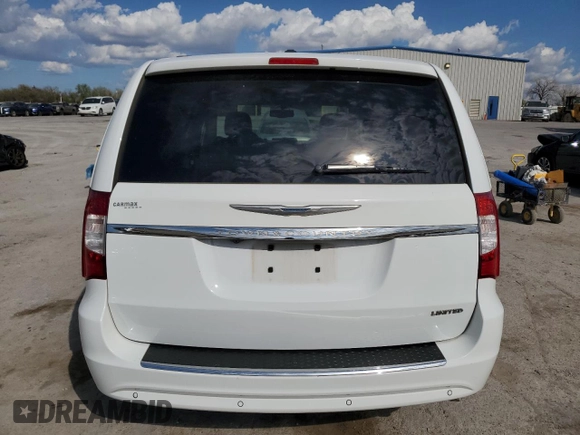 2015 Chrysler Town & Country Limited Platinum with VIN 2C4RC1GG2FR553464, listed as a Copart auction lot 50745385 with 107,105 mi miles and Salvage Title. Bid and sale history available at carsss.com. Image 6.