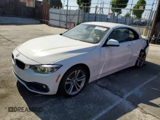 2018 BMW 4 Series 430i z VIN WBA4Z1C59JEC73155, wystawiony jako Copart lot #57914725 z przebiegiem 57 909 mil mil oraz Szkoda całkowita • Salvage title. Historia ofert i sprzedaży dostępna na DreamBid. Obrazek 1.