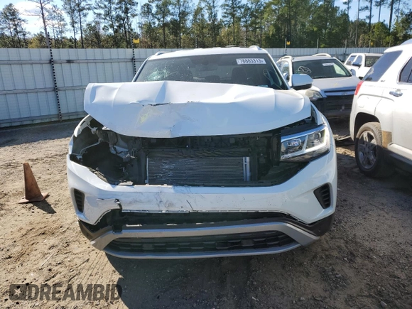 2023 Volkswagen Atlas SE z VIN 1V2WC2CA7PC212807, wystawiony jako Copart lot #78803313 z przebiegiem 8 806 mil mil oraz . Historia ofert i sprzedaży dostępna na DreamBid. Obrazek 5.