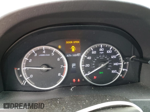 2018 Acura RDX Technology z VIN 5J8TB4H54JL020588, wystawiony jako Copart lot #58617095 z przebiegiem 105 951 mil mil oraz Szkoda całkowita • Salvage title. Historia ofert i sprzedaży dostępna na DreamBid. Obrazek 9.