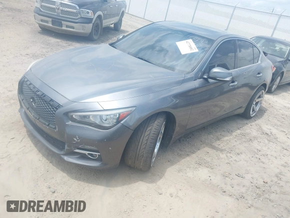 2016 Infiniti Q50 Premium with VIN JN1EV7AR2GM346747, listed as a IAAI auction lot 42778882 with 123,022 mi miles and . Bid and sale history available at DreamBid. Image 17.