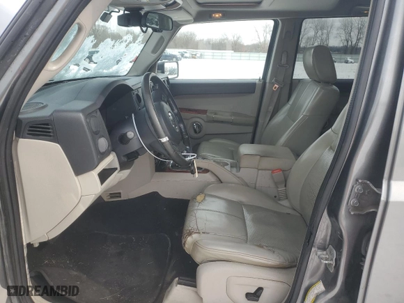 2007 Jeep Commander Limited with VIN 1J8HG58277C697105, listed as a Copart auction lot 46043315 with 173,061 mi miles and Salvage Title. Bid and sale history available at carsss.com. Image 7.