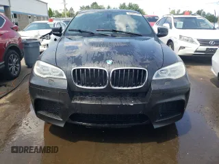 2013 BMW X6 M with VIN 5YMGZ0C50D0C40144, listed as a Copart auction lot 64889554 with 91,024 mi miles and Salvage Title. Bid and sale history available at carsss.com. Image 5.