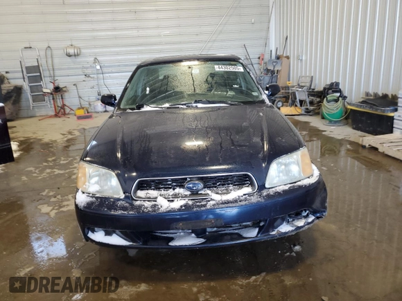 2004 Subaru Legacy Sedan (Natl) L with VIN 4S3BE625546206519, listed as a Copart auction lot 44302505 with 153,896 mi miles and Salvage Title. Bid and sale history available at carsss.com. Image 5.