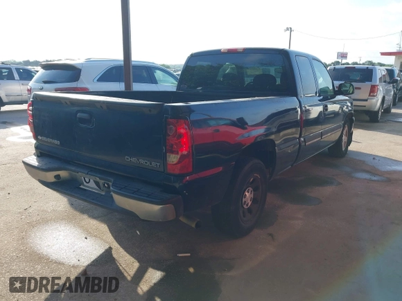 2005 Chevrolet Silverado 1500 LS with VIN 2GCEC19V951272494, listed as a IAAI auction lot 42058943 with 157,126 mi miles and . Bid and sale history available at DreamBid. Image 4.