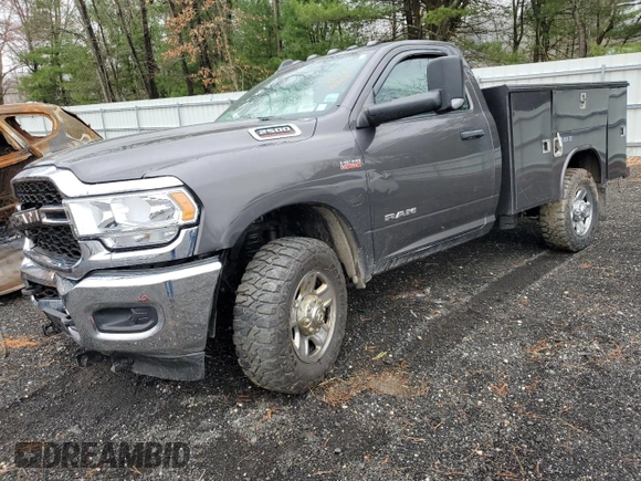 2022 Ram 2500 Tradesman with VIN 3C6MR5AJ5NG169825, listed as a Copart auction lot 50796205 with 75,897 mi miles and Salvage title. Bid and sale history available at DreamBid. Image 1.