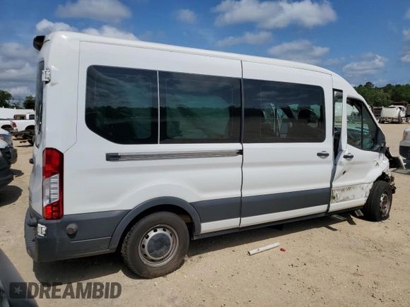 2018 Ford Transit Passenger XL z VIN 1FBZX2CM4JKB47817, wystawiony jako Copart lot #54428465 z przebiegiem 204 352 mil mil oraz Szkoda całkowita • Salvage title. Historia ofert i sprzedaży dostępna na DreamBid. Obrazek 3.