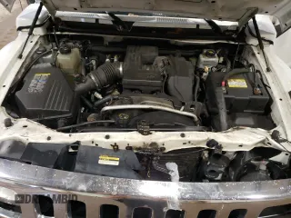 2007 Hummer H3 SUV with VIN 5GTDN13E078156947, listed as a Copart auction lot 53862914 with 166,532 mi miles and Salvage Title. Bid and sale history available at carsss.com. Image 11.