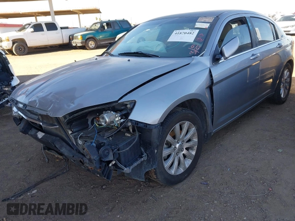 2013 Chrysler 200 Touring with VIN 1C3CCBBB3DN672274, listed as a IAAI auction lot 41870482 with 148,887 mi miles. Bid and sale history available at carsss.com. Image 6.