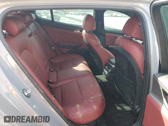2022 Kia Stinger GT1 with VIN KNAE45LC8N6105917, listed as a Copart auction lot 49444555 with 26,089 mi miles and Salvage Title. Bid and sale history available at DreamBid. Image 10.
