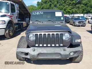 2018 Jeep Wrangler Unlimited Sport S с VIN 1C4HJXDN6JW277829, выставлен на аукционе IAAI как лот 42607187 с пробегом 107 461 миль миль и . История ставок и продаж доступна на DreamBid. Изображение 12.