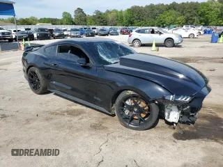 2022 Ford Mustang GT with VIN 1FA6P8CF5N5130246, listed as a Copart auction lot 52614965 with 58,078 mi miles and Salvage Title. Bid and sale history available at carsss.com. Image 4.