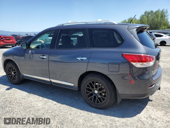 2013 Nissan Pathfinder SL z VIN 5N1AR2MM0DC629809, wystawiony jako Copart lot #60355695 z przebiegiem 92 617 mil mil oraz Czysty tytuł • Clean title. Historia ofert i sprzedaży dostępna na DreamBid. Obrazek 2.