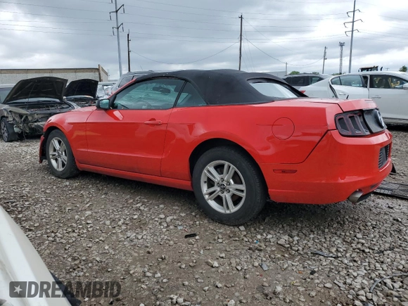 2013 Ford Mustang V6 with VIN 1ZVBP8EM8D5209863, listed as a Copart auction lot 56799405 with 120,342 mi miles and Salvage title. Bid and sale history available at DreamBid. Image 2.