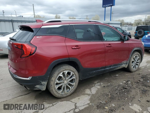 2020 GMC Terrain SLT z VIN 3GKALPEX6LL218675, wystawiony jako Copart lot #53661585 z przebiegiem 73 384 mil mil oraz Szkoda całkowita • Salvage title. Historia ofert i sprzedaży dostępna na DreamBid. Obrazek 3.