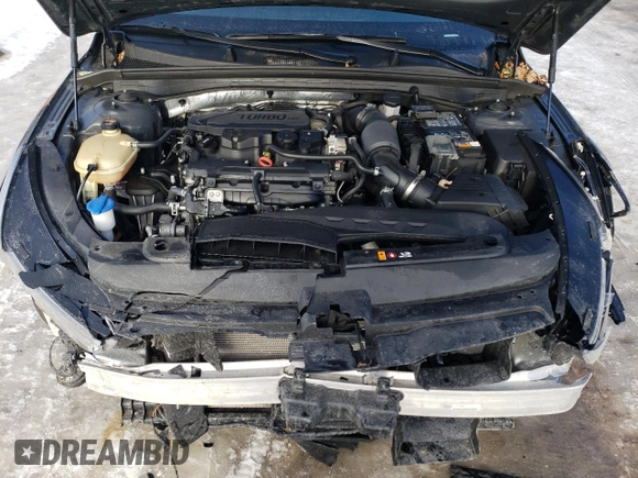 2024 Kia K5 LXS with VIN 5XXG14J21RG247428, listed as a Copart auction lot 43322555 with 21,416 mi miles and Salvage Title. Bid and sale history available at carsss.com. Image 12.