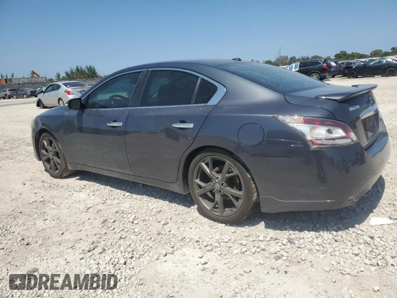 2013 Nissan Maxima SV z VIN 1N4AA5AP9DC838726, wystawiony jako Copart lot #56912305 z przebiegiem 131 149 mil mil oraz Szkody całkowita. Historia ofert i sprzedaży dostępna na DreamBid. Obrazek 2.