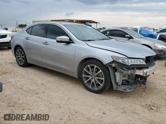 2017 Acura TLX V6 w/Technology Pkg with VIN 19UUB2F59HA003643, listed as a Copart auction lot 56173885 with 91,065 mi miles and Salvage title. Bid and sale history available at DreamBid. Image 4.