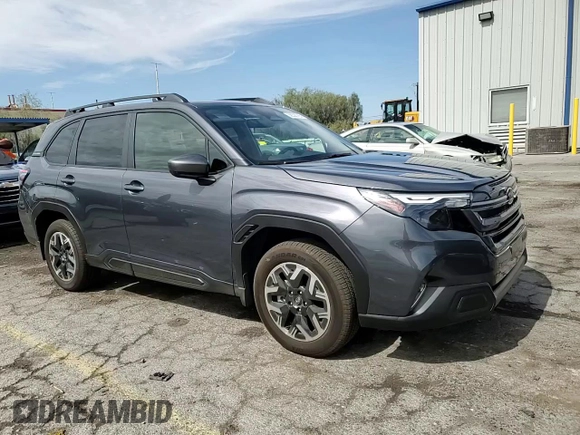 2025 Subaru Forester Premium с VIN JF2SLDBC7SH442858, выставлен на аукционе Copart как лот 59335765 с пробегом 2 555 миль миль и Списание • Salvage title. История ставок и продаж доступна на DreamBid. Изображение 13.